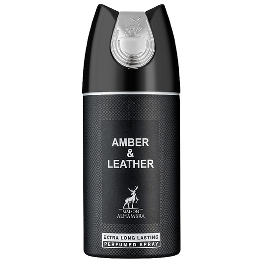Maison Alhambra Amber And Leather Perfumed Deodorant Spray for Men