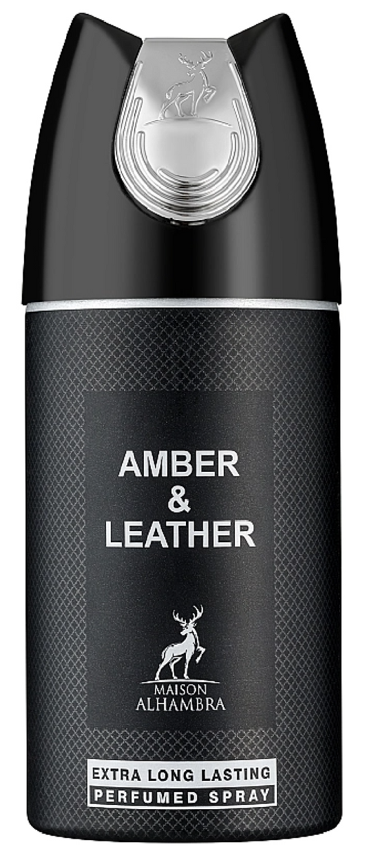 Maison Alhambra Amber And Leather Perfumed Deodorant Spray for Men