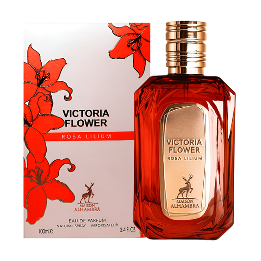Maison Alhambra Victoria Flower Rosa Lilium Eau de Parfum for Women